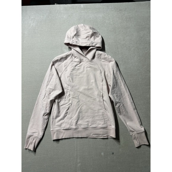 Lululemon Scuba Hoodie Sweatshirt Women's Small Pink Pullover Stretch Athletic - Picture 2 of 6